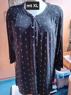 Broek en shirt mt 44, Kleding | Dames, Grote Maten, Ophalen of Verzenden, Zo goed als nieuw, Zwart, Trui of Vest