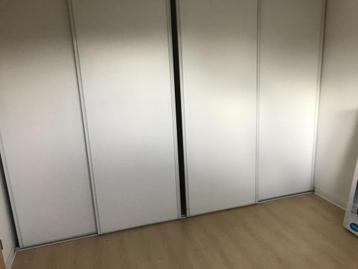 MOET ZSM WEG! Schuifwand 310,5 x 245 incl. 4 deuren en rails beschikbaar voor biedingen