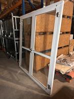 Dubbele kunststof deur met kozijn - 200 x 225 cm, Ophalen, Kunststof, Gebruikt, 120 cm of meer