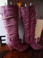 met teddy gevoerde laars met hakje mt. 38 in roze of groen, Kleding | Dames, Schoenen, Ophalen, Hoge laarzen, Nieuw, Onbekend