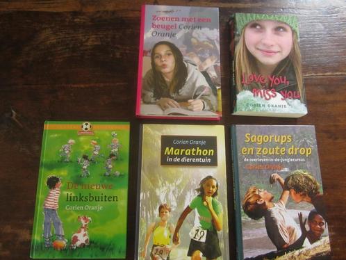 Corien Oranje Marathon/beugel/Love you miss/drop/linksbuiten, Boeken, Kinderboeken | Jeugd | onder 10 jaar, Zo goed als nieuw