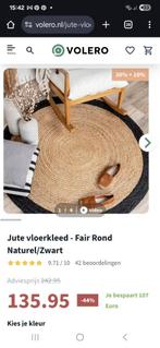 Vloerkleed rond van Volero 200 cm, Huis en Inrichting, Ophalen, Beige, Rond, 200 cm of meer