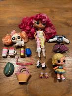 Leuke LOL set met pop, hondje en accessoires, Ophalen of Verzenden, Gebruikt, Barbie