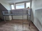 Halfhoogslaper, Huis en Inrichting, Slaapkamer | Stapelbedden en Hoogslapers, Ophalen, Eenpersoons, Zo goed als nieuw, 90 cm