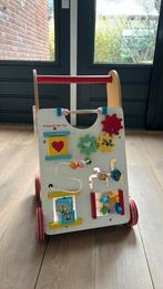 Houten loopwagen Woezel & Pip babywalker, Ophalen, Gebruikt, Duw- of Trekspeelgoed