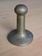 Antieke professionele koperen Slagershamer / Vleesvermalser, Ophalen of Verzenden, Koper