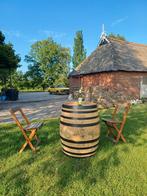 Mooie Bourgogne's vat Franse import., 150 liter of meer, Ophalen, Gebruikt, Hout
