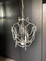 Leuke Ikea hanglamp met kraaltjes, Ophalen of Verzenden, Gebruikt, Metaal, Minder dan 50 cm