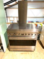 Prachtige smeg inductie fotnuis met bijpassende afzuigkap, 60 cm of meer, Ophalen of Verzenden, Zo goed als nieuw, Inductie