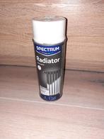 Spectrum Radiatorlak Spuitbus Wit - Watergedragen, Wit, Nieuw, Ophalen of Verzenden, Lak