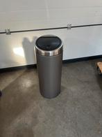 Brabantia prullenbak grijs, 30L, Huis en Inrichting, Woonaccessoires | Prullenbakken, Ophalen, Gebruikt, 20 tot 30 liter, Rvs