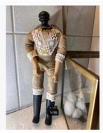 “Mini Napoleon popje” 25 cm, in vitrine kast, glas, Antiek en Kunst, Ophalen of Verzenden