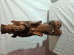 Houten snijwerk beeldje, Antiek en Kunst, Ophalen of Verzenden