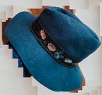 nachtblauwe fedora hoed met borduursel one size Promod, Kleding | Dames, Hoeden en Petten, Hoed, Gedragen, Promod Boutique Francaise
