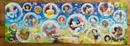 Disney panorama puzzle 1000 stukjes., Zo goed als nieuw, Ophalen