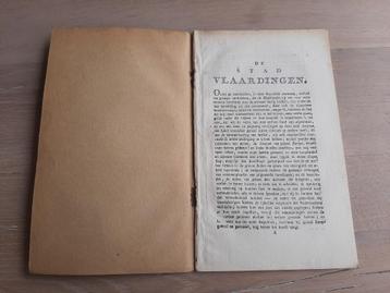 De stad Vlaardingen (1793) katern Stad en dorpsbeschrijver beschikbaar voor biedingen