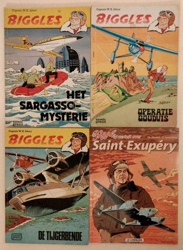 Biggles verschillende titels 1editie's zgn (€4 per stuk, Boeken, Stripboeken, Zo goed als nieuw, Meerdere stripboeken, Ophalen of Verzenden
