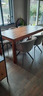 Teak eettafel, Huis en Inrichting, Complete inboedels, Ophalen