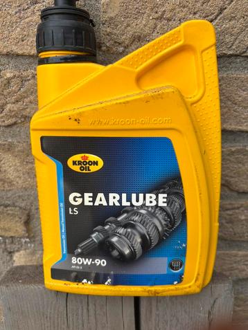 1 liter Versnellingsbakolie Gearlube  LS 80W-90 API GL-5 beschikbaar voor biedingen