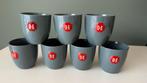 Douwe Egberts mokken (7), Huis en Inrichting, Keuken | Servies, Ophalen of Verzenden, Zo goed als nieuw, Overige stijlen, Kop(pen) en/of Schotel(s)