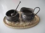 Koffiestel, zilver of verzilverd, Antiek en Kunst, Verzenden