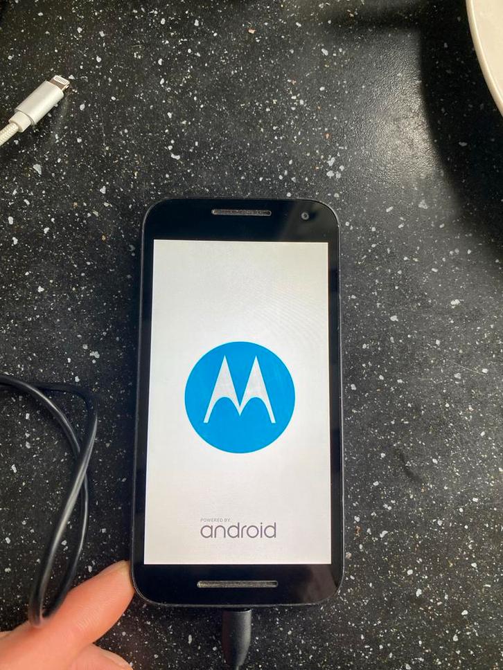 Motorola Moto G3 - Zwart - Gebruikt, Telecommunicatie, Mobiele telefoons | Motorola, Gebruikt, Zonder abonnement, Zonder simlock