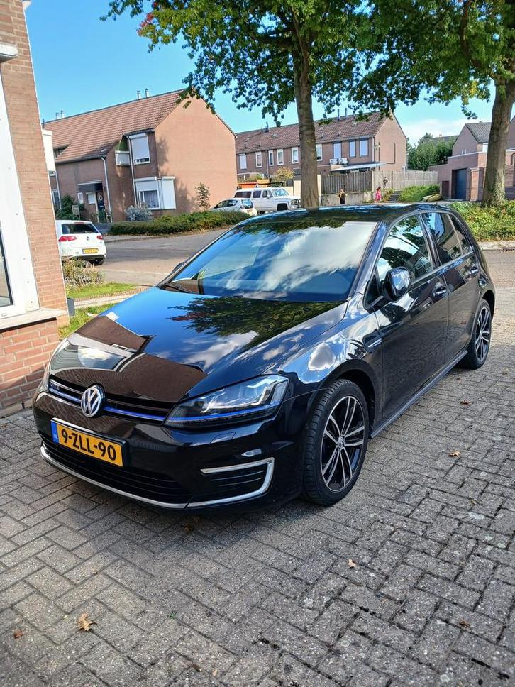 Volkswagen Golf 1.4 TSI Phev 150KW GTE 5D 2015 Zwart, Auto's, Volkswagen, Particulier, Golf, ABS, Achteruitrijcamera, Adaptieve lichten