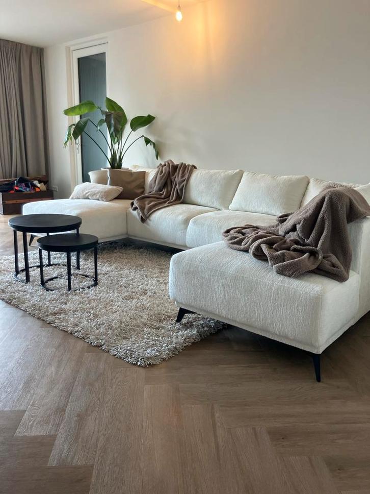 Zo Goed Als Nieuwe Hoekbank / U-bank - 3,40m Breed, Huis en Inrichting, Banken | Bankstellen, Zo goed als nieuw, Hoekbank, Vierpersoons of meer