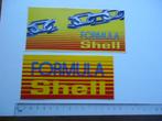sticker oud FORMULA SHELL race auto motor cross retro oil f1, Verzenden, Zo goed als nieuw, Bedrijf of Vereniging