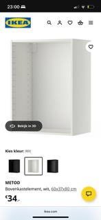 Ikea Metod 60x37x80 bovenkastelement wit, Ophalen, Nieuw, 50 tot 100 cm, Minder dan 100 cm