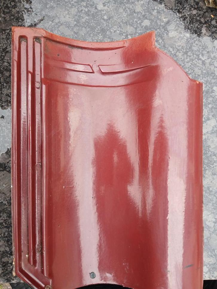 Gezocht: Laumans Tegelen Dakpannen, Rood Geglazuurd, Nr. 97, Doe-het-zelf en Verbouw, Dakpannen en Dakbedekking, Gebruikt, Dakpannen