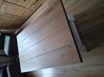 Massief eiken salontafel, Huis en Inrichting, Ophalen, 100 tot 150 cm, Eikenhout, 50 tot 100 cm