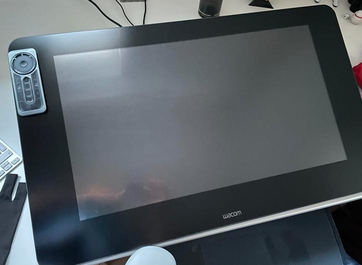 Wacom Cintiq 27HD Touch, Computers en Software, Tekentablets, Gebruikt, Bedraad, Multi-touch, Ophalen