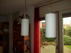 2 hanglampen melkglas, barlamp plantlamp nieuw samen, Huis en Inrichting, Lampen | Hanglampen, Nieuw, Ophalen of Verzenden, Glas