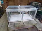 Aluminium broedkooi, Dieren en Toebehoren, Ophalen, Zo goed als nieuw, Aluminium, Broedkooi of Kweekkooi