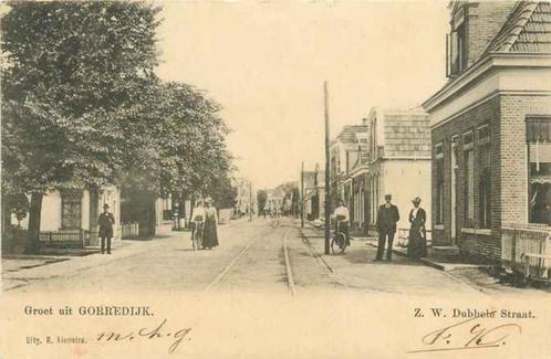 (301-295-005) Gorredijk Groet uit, Verzamelen, Ansichtkaarten | Nederland, Friesland, Verzenden