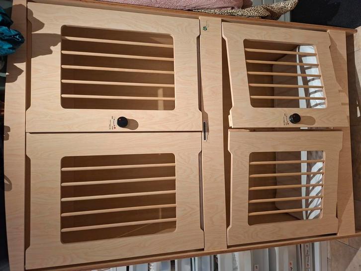 De esdoorn duoslaper stapelbed kinderopvang, Kinderen en Baby's, Babywiegjes en Ledikanten, Zo goed als nieuw, Overige typen, Ophalen