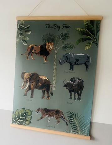 The Big Five hangposter beschikbaar voor biedingen