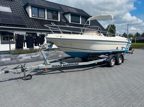 Rancraft 21RM console boot ca.6.35 meter, Watersport en Boten, Speedboten, Gebruikt, 6 meter of meer, Benzine, 70 tot 120 pk, Polyester