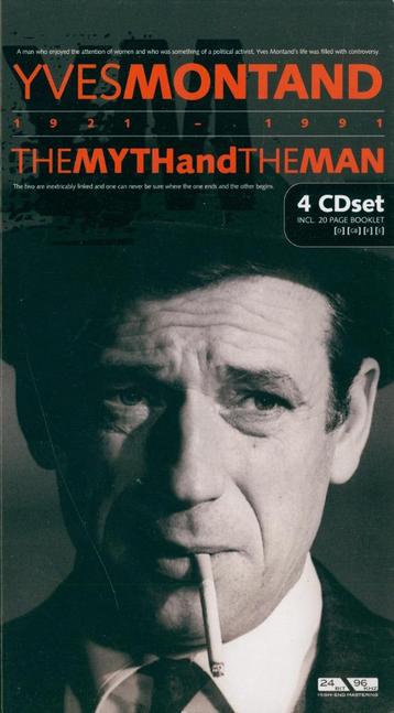 YVES MONTAND 1921-1991 THE MYTH AND THE MAN 4 CD BOX SET beschikbaar voor biedingen