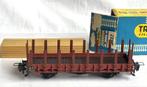 Trix International 3637: Rongenwagon met houtlading, Hobby en Vrije tijd, Modeltreinen | H0, Gelijkstroom, Verzenden, Trix, Wagon