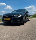 Audi A3 1.4 TFSI. Nederlandse auto. 3x S-Line, Auto's, Audi, Zwart, 4 cilinders, 1210 kg, Leder en Stof