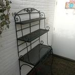 STEVIGE TUIN ETAGERE METAAL, Tuin en Terras, Ophalen, Zo goed als nieuw