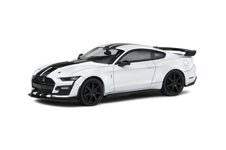 Shelby Mustang GT500 2020 wit 1:43 Solido, Hobby en Vrije tijd, Modelauto's | 1:43, Nieuw, Auto, Solido, Verzenden