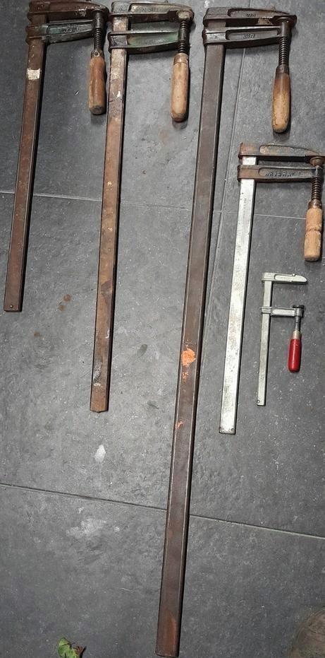 Set lijmklemmen lijmtangen, Doe-het-zelf en Verbouw, Gereedschap | Handgereedschap, Gebruikt, Ophalen