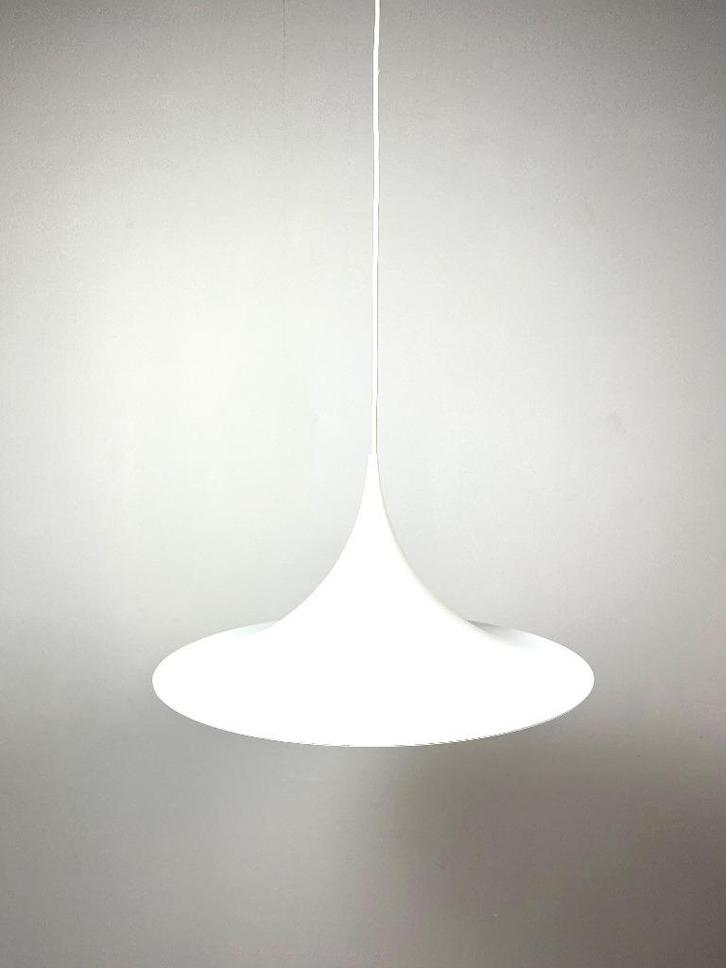 Semi hanglamp van Bonderup & Thorup voor Fog & Morup, 1970, Huis en Inrichting, Lampen | Hanglampen, Gebruikt, Minder dan 50 cm