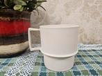 Tupperware koffiebeker cremekleur, Gebruikt, Tupperware, Beker of Kan, Ophalen of Verzenden