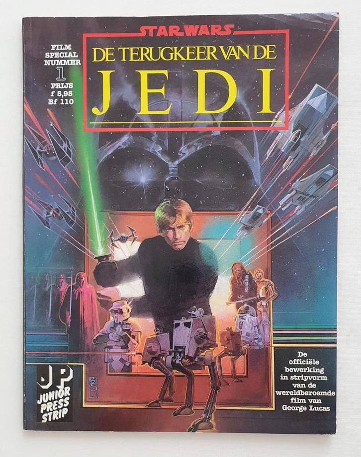 Star Wars De Terugkeer van de Jedi, Verzamelen, Star Wars, Gebruikt, Boek of Poster, Ophalen of Verzenden