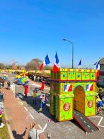 Carnavalswagen loopgroep, thema: 'Un Tour dor Frans', Ophalen, Gebruikt, Carnaval