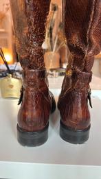 Mace dames laars bruin croco mt 39, Ophalen of Verzenden, Zo goed als nieuw, Bruin, Hoge laarzen